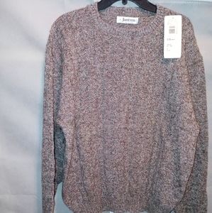 VWT! Vintage Oversized Janzen 70% Wool  Fishermen Sweater Mens XL USA